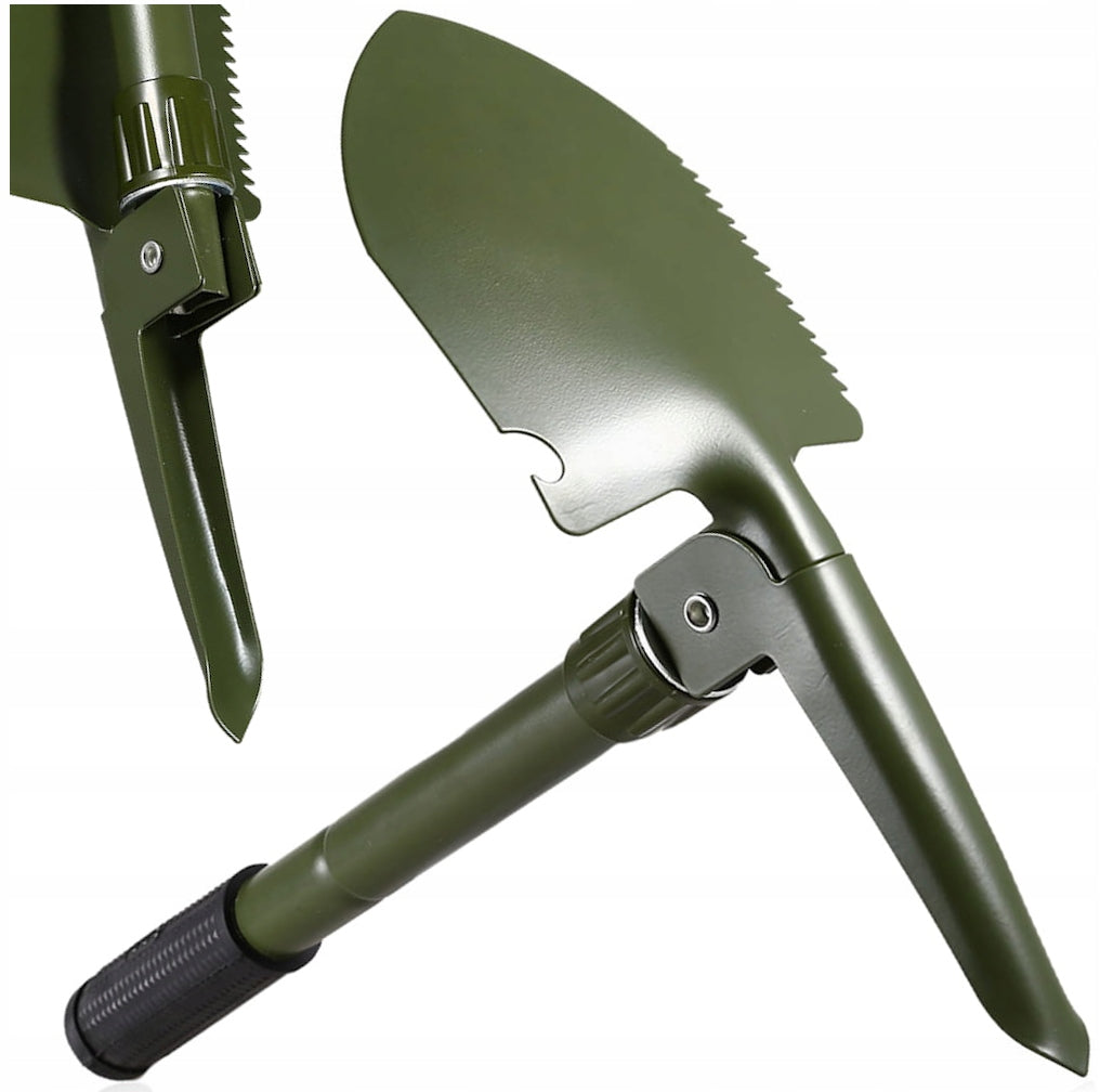 SOILID MILITARY SAPPER FOLDING WITH PICKAXE SHOVEL SAW SURVIVAL MULTITOOL