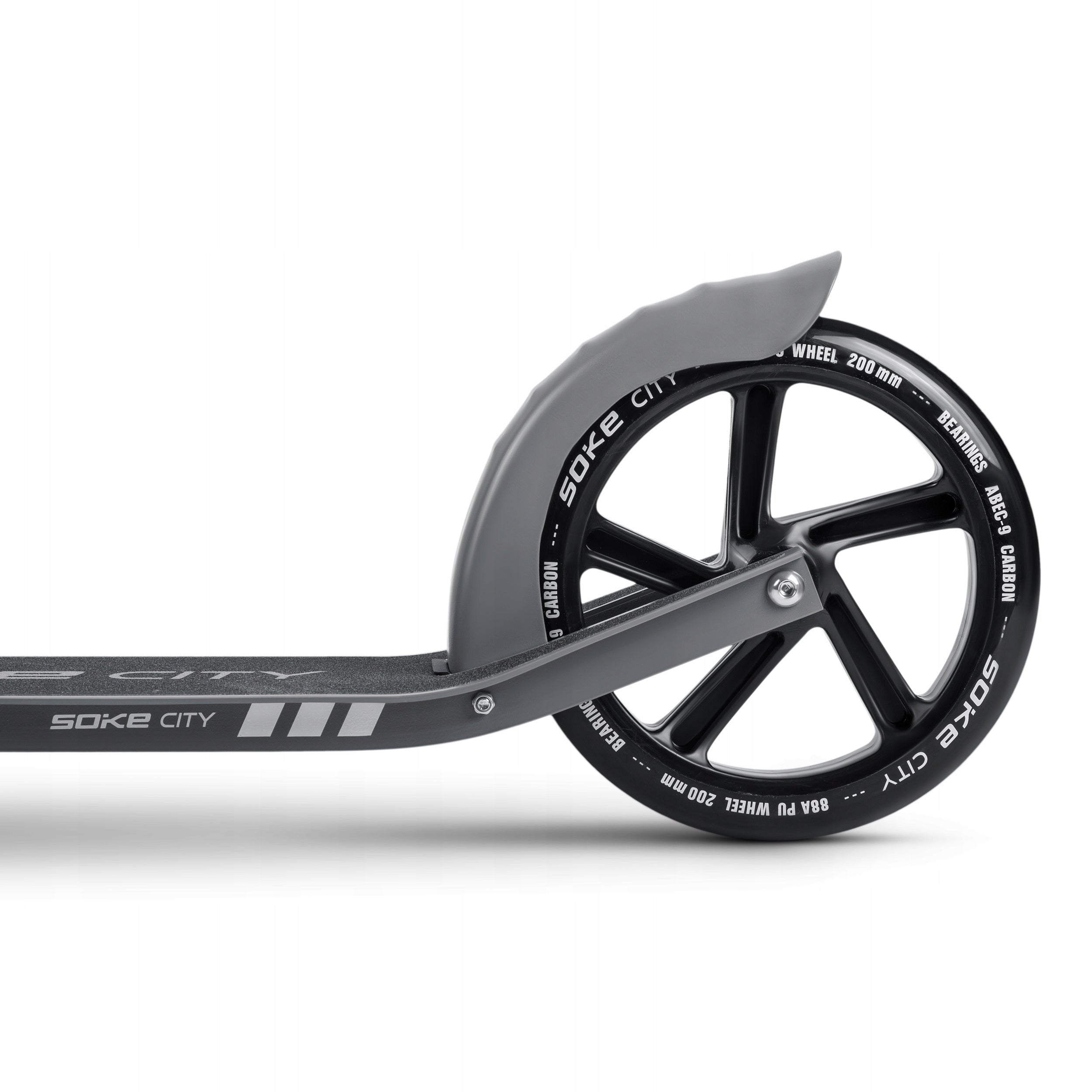 SOKE CITY Scooter LARGE FOLDING WHEEL STRAP 20cm Brake yes