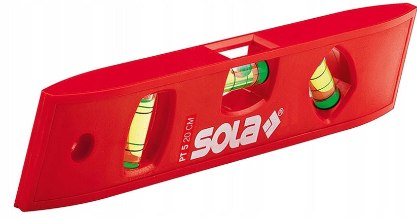 SOLA PLASTIC LEVEL PT 5 20cm 01430201 Manufacturer code 01430201