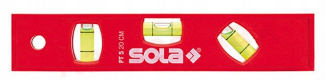 SOLA PLASTIC LEVEL PT 5 20cm 01430201
