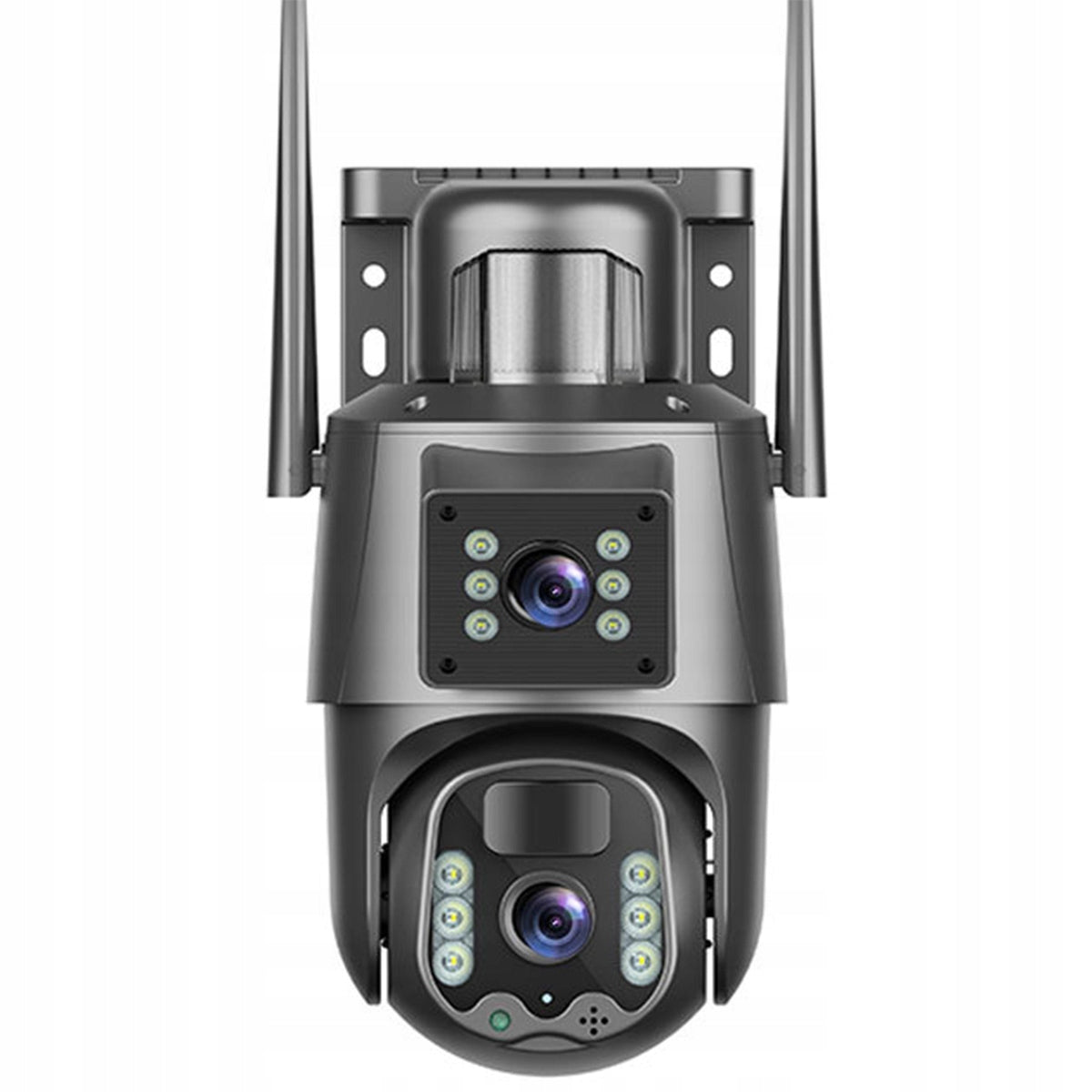 SOLAR CAMERA 2 LENES 2x4MP OUTDOOR EXTERNAL ROTATING CAMERA 4G LTE GSM Manufacturer code T-ES03 MAX Solar Camera