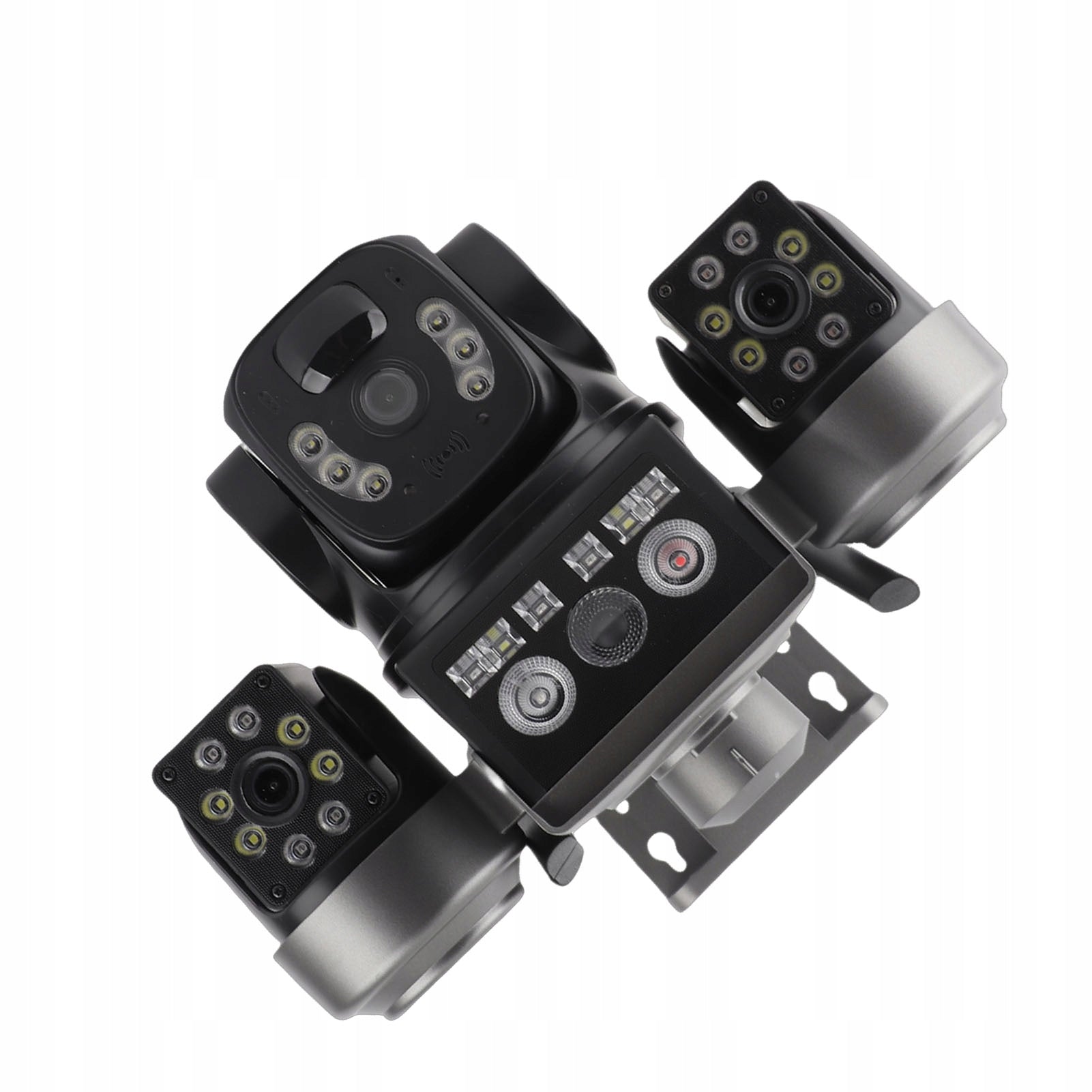 SOLAR CAMERA 4G OUTDOOR THREE HD LENSES 3X3MP SIM LTE CARD