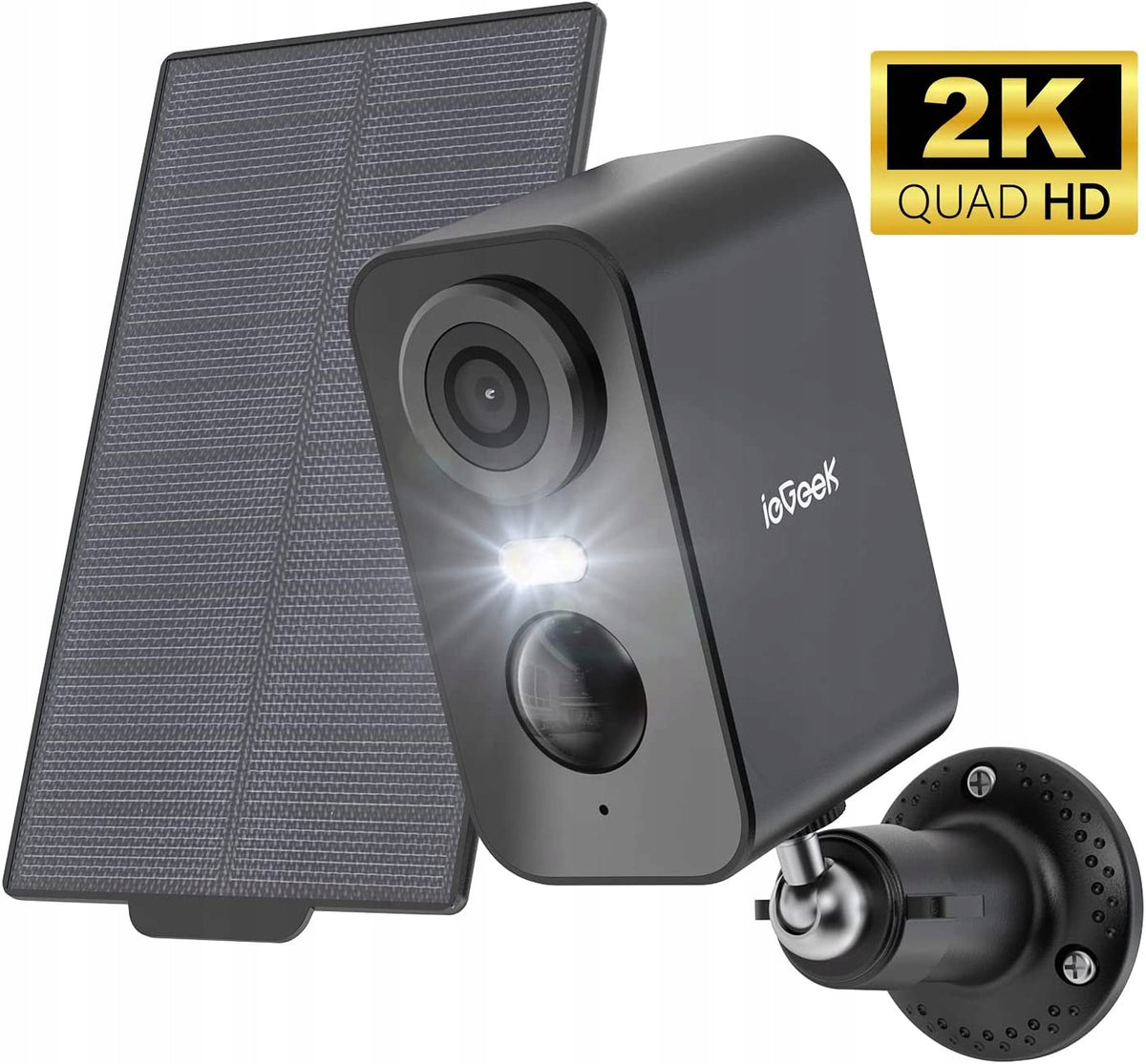 SOLAR CAMERA IP SMART WIFI OUTDOOR WIRELESS 2K 3MPx FULL HD