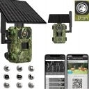 SOLAR CAMERA OUTDOOR ROTATING PHOTOTRAP 4G