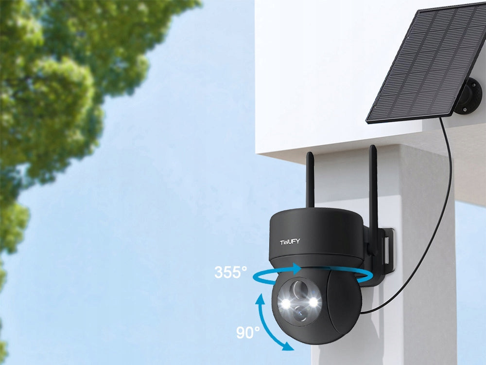 SOLAR CAMERA OUTDOOR SMART ROTATING GSM 3G 4G SIM 2K 3MPx FULL HD Packaging status original