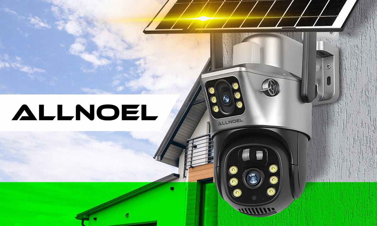 SOLAR CAMERA ROTATING 2 LENSES 12MPx FOR SIM CARD LTE WIRELESS Packaging status original