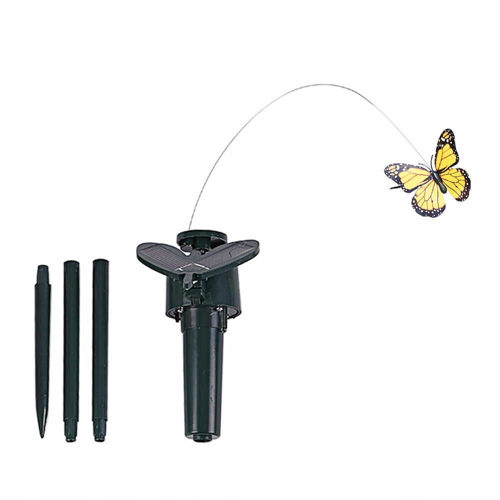 SOLAR DANCING FLYING BUTTERFLY PLANT SOLAR TOY