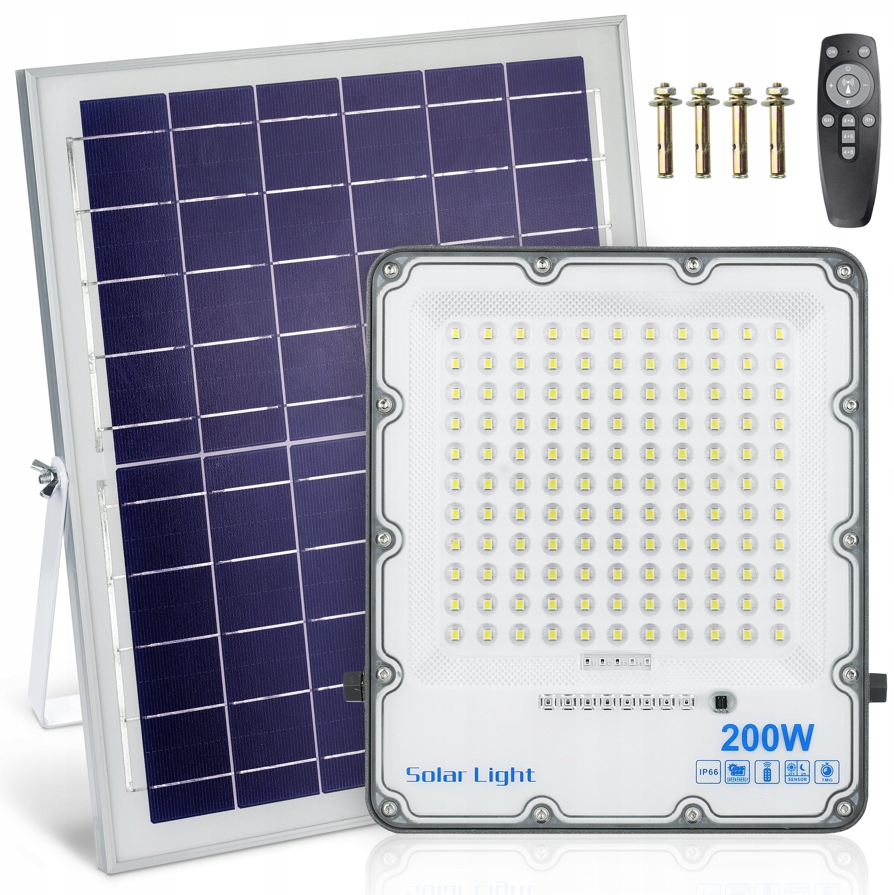 SOLAR FLOODLIGHT LED 200W HALOGEN LAMP IP66