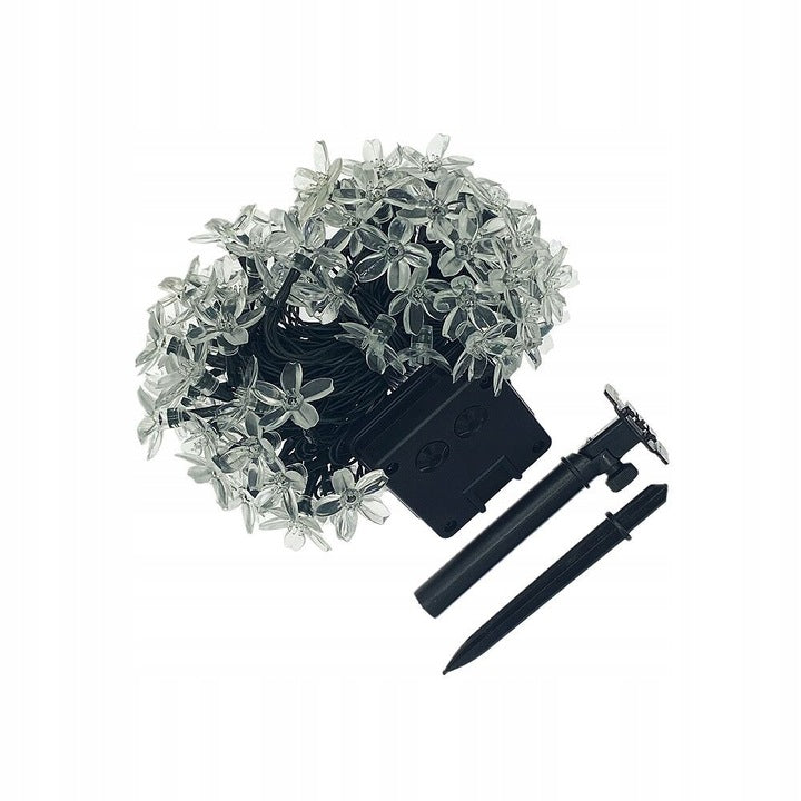 SOLAR FLOWER GARDEN LAMPS 7M 50 LED WARM WHITE Manufacturer code kwiatkic