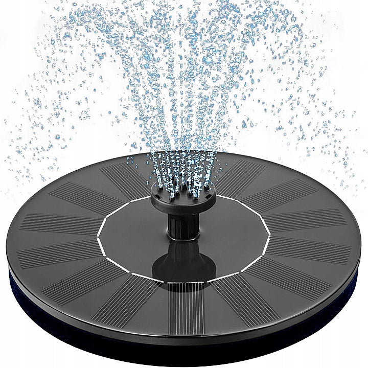SOLAR FOUNTAIN FLOATING FOR POND WATER PUMP GARDEN WATER