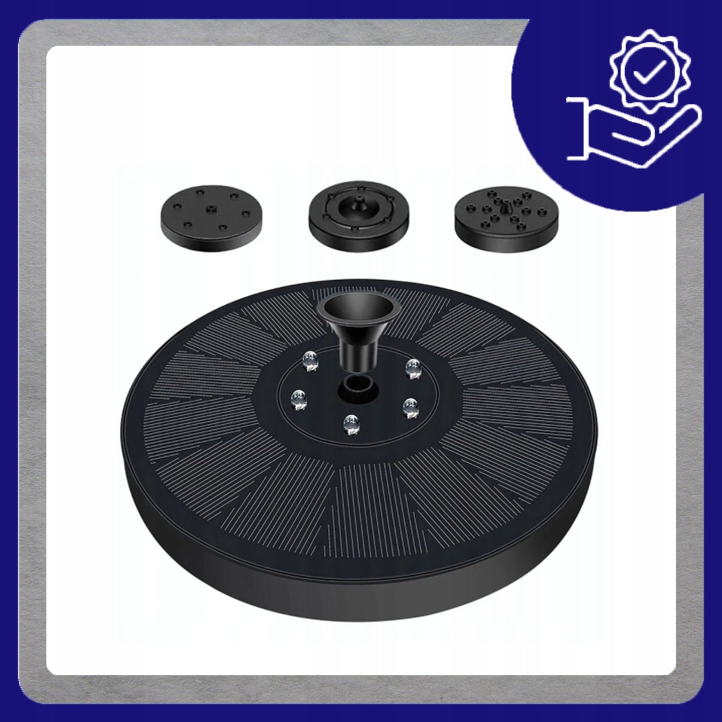SOLAR FOUNTAIN FOR GARDEN POND FLOATING LED RGB Manufacturer code APT_ZD70G