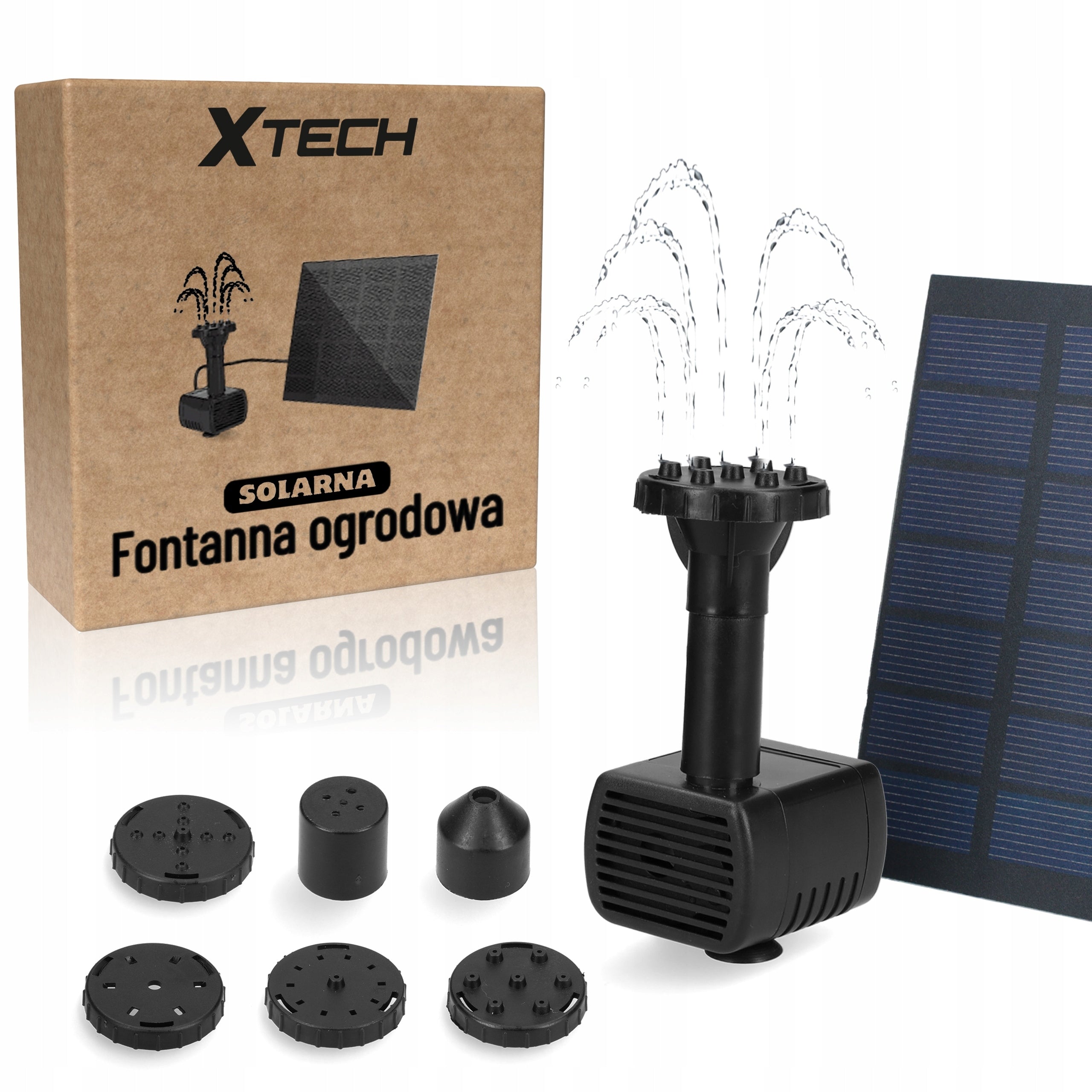 SOLAR FOUNTAIN FOR POND WATER GARDEN PUMP FOR POND WATER FLOATING Manufacturer code 5907783089251