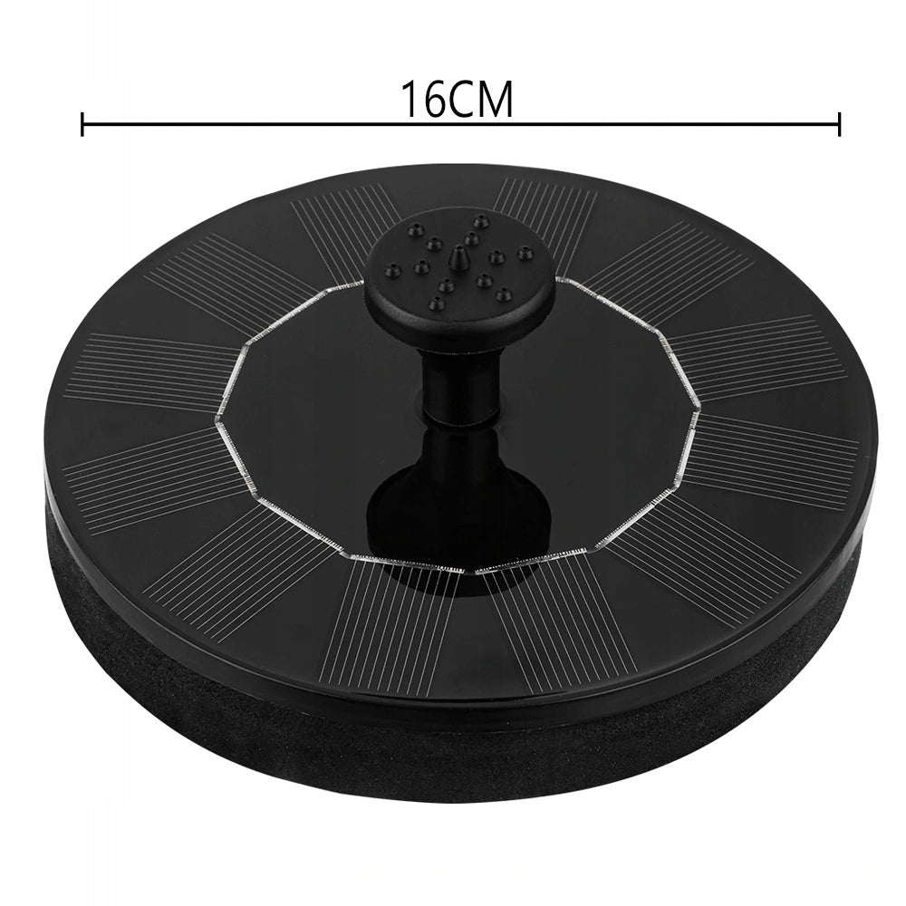 SOLAR GARDEN FOUNTAIN FLOATING FOR POND WATER MESH PUMP FOR GARDEN Manufacturer JohnGreen