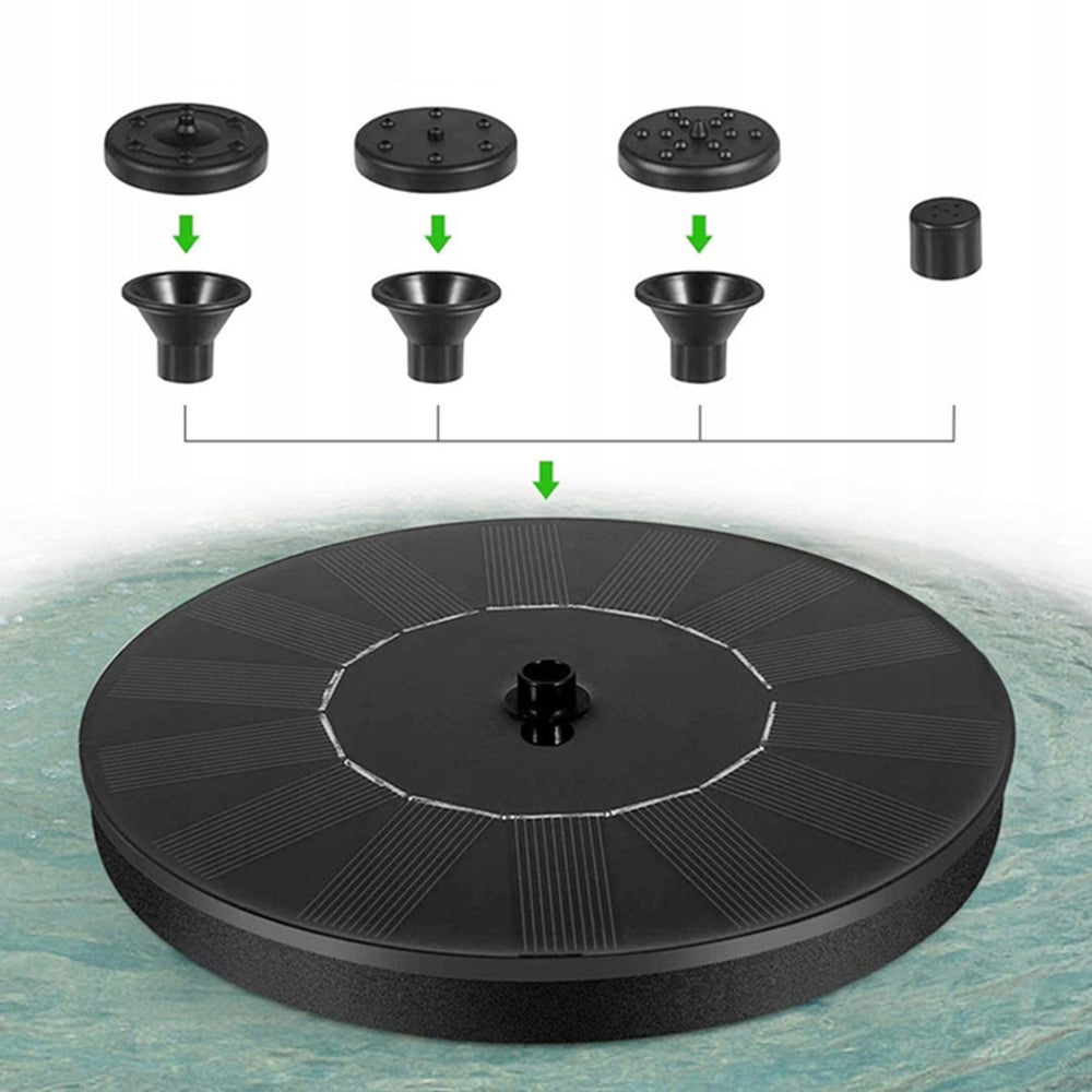 SOLAR GARDEN FOUNTAIN FLOATING FOR POND WATER MESH PUMP FOR GARDEN Manufacturer code 409730347