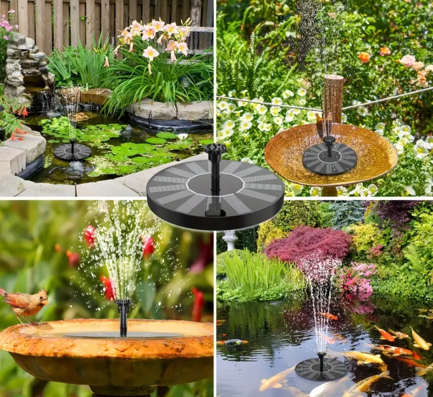 SOLAR GARDEN FOUNTAIN FLOATING FOR POND WATER POND FOR GARDEN 16 CM Manufacturer code FONTANNA SOLARNA OGRODOWA PŁYWAJĄCA 16 CM