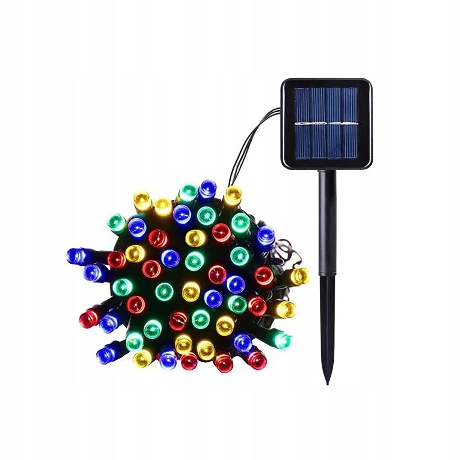 SOLAR GARLAND LED 22M 200 LEDs color light lamp