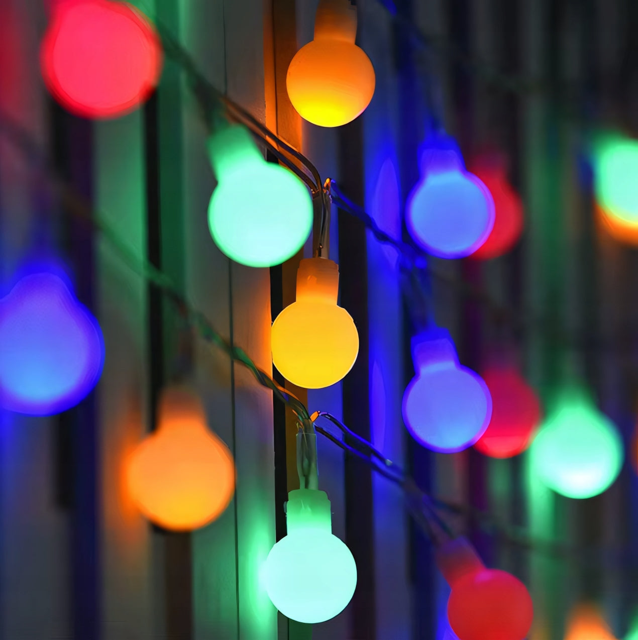 SOLAR GARLAND SOLAR LIGHTS 50 BALLS 7M LIGHT BALLS DUSK SENSOR Packaging status original