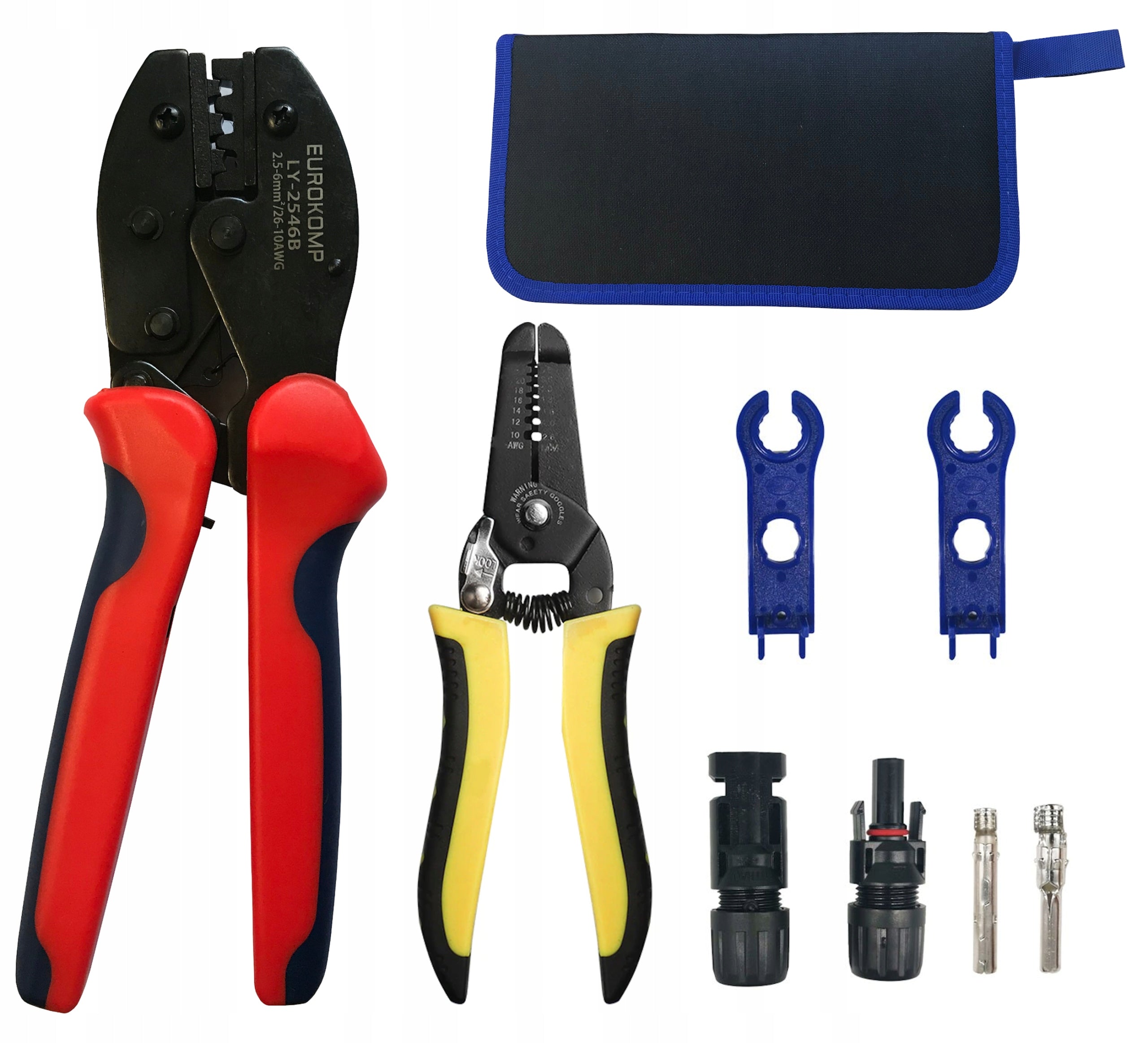 SOLAR KEY CRIMPER MC4 PV 7in1 Tool Kit