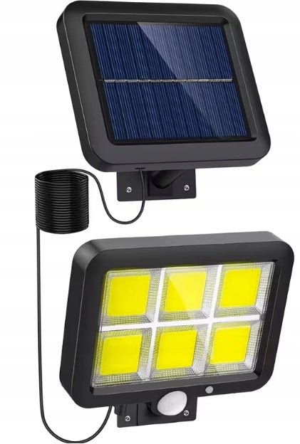 SOLAR LAMP HALOGEN SOLAR STREET SOLAR GARDEN LED 120 LAMP Brand SATIS