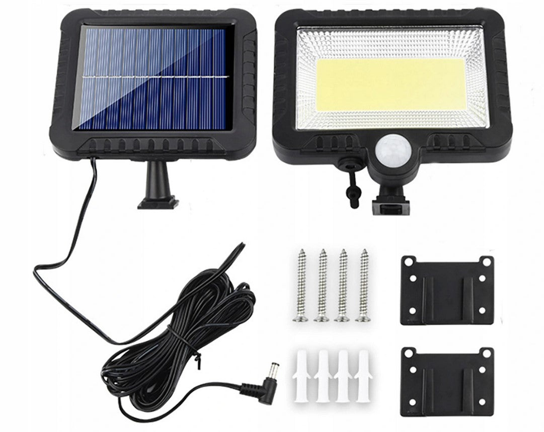 SOLAR LAMP WITH MOTION AND DUSK SENSOR 100 LED Brand Anytech