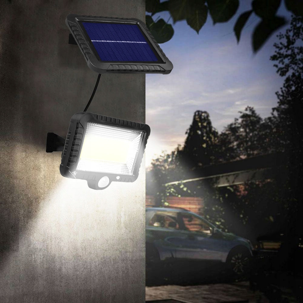 SOLAR LED LAMP WITH MOTION AND DUSK SENSOR 5W IP44 Maclean MCE348 Packaging status original