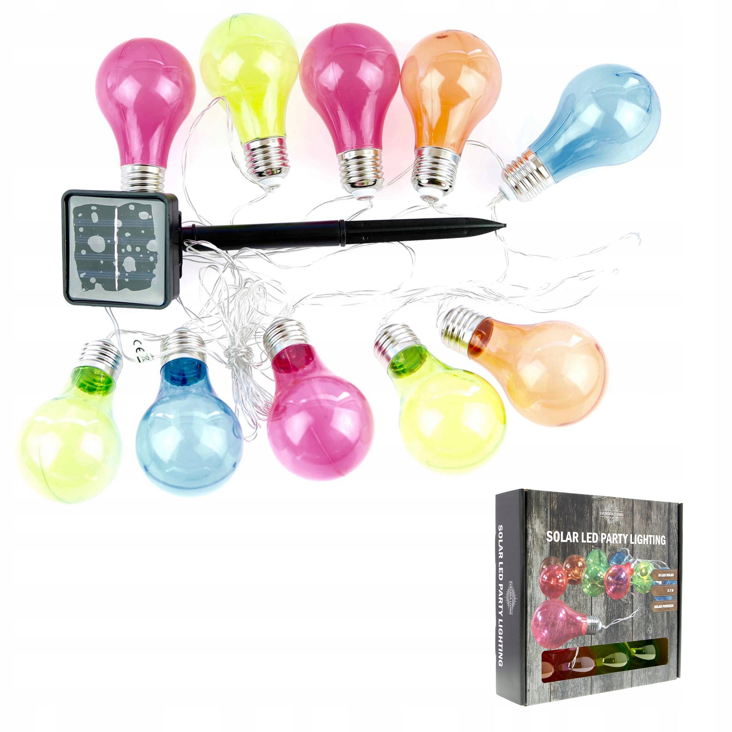 SOLAR LED LIGHTS OUTDOOR GARDEN CHAIN