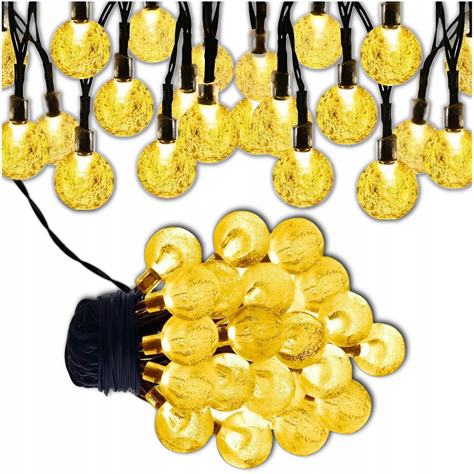 SOLAR LIGHTS SOLAR GARDEN GARLAND 100x LED FOR BALCONY 10M SOLARY Manufacturer code LAMPKI SOLARNE OGORODOWE 100 LED 10M MEMFLOW
