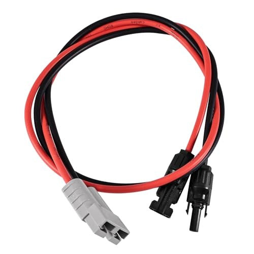 SOLAR PLUG ANDERSON 50A CABLE 1M FOR PHOTOVOLTAIC PANELS steel Brand no brand