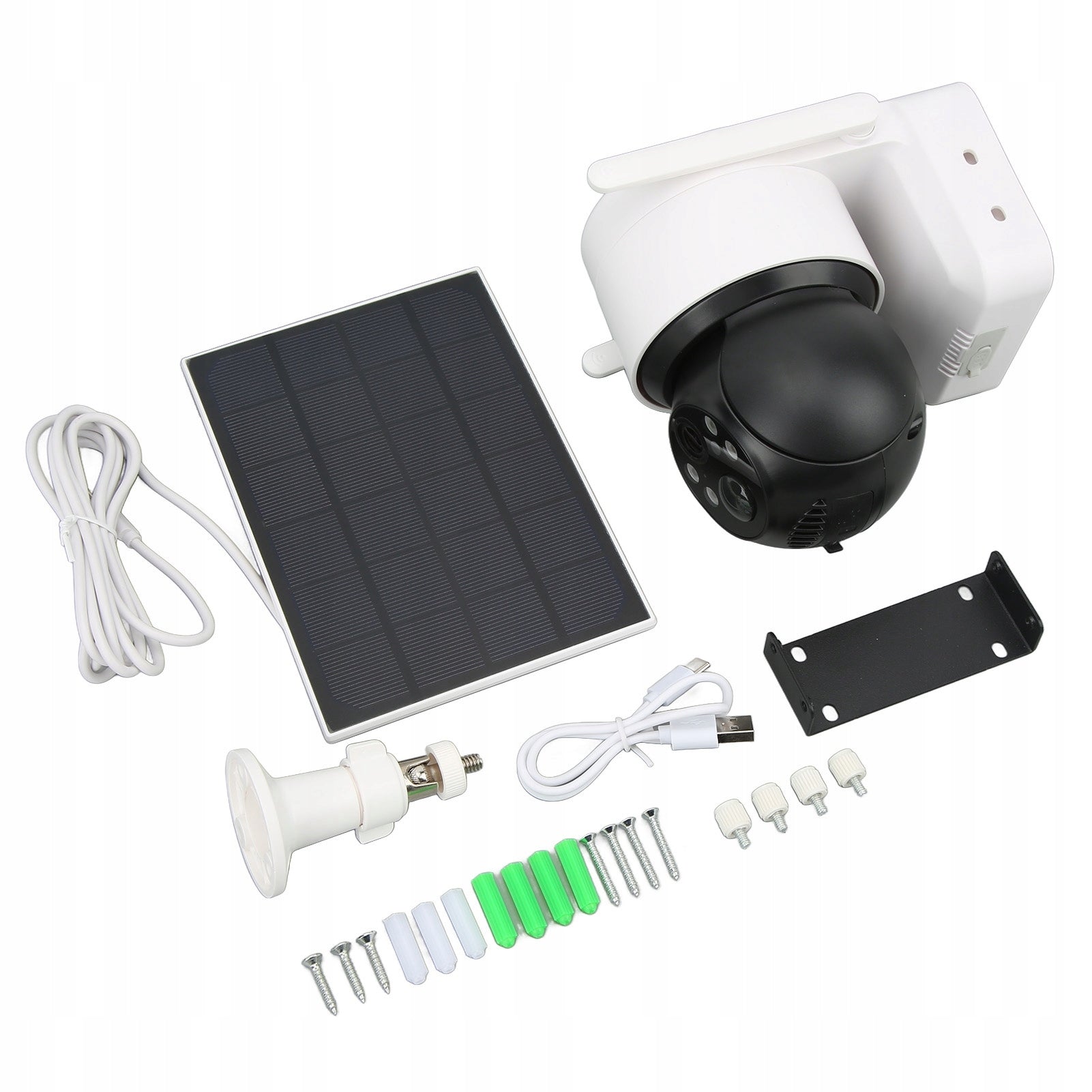 SOLAR ROTATING OUTDOOR IP CAMERA WiFi 2.4G HD