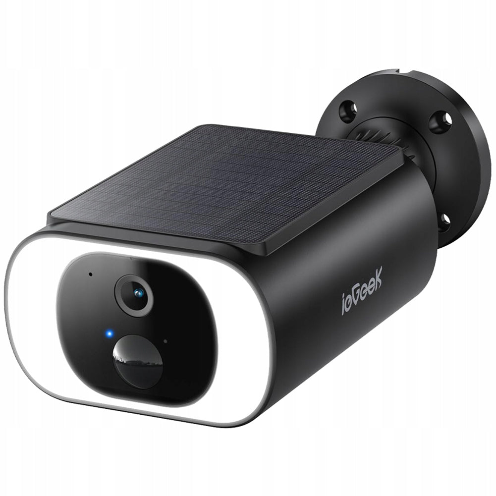 SOLAR SECURITY CAMERA IP SMART WIFI 3MPX 2K FULL HD FOR SURVEILLANCE