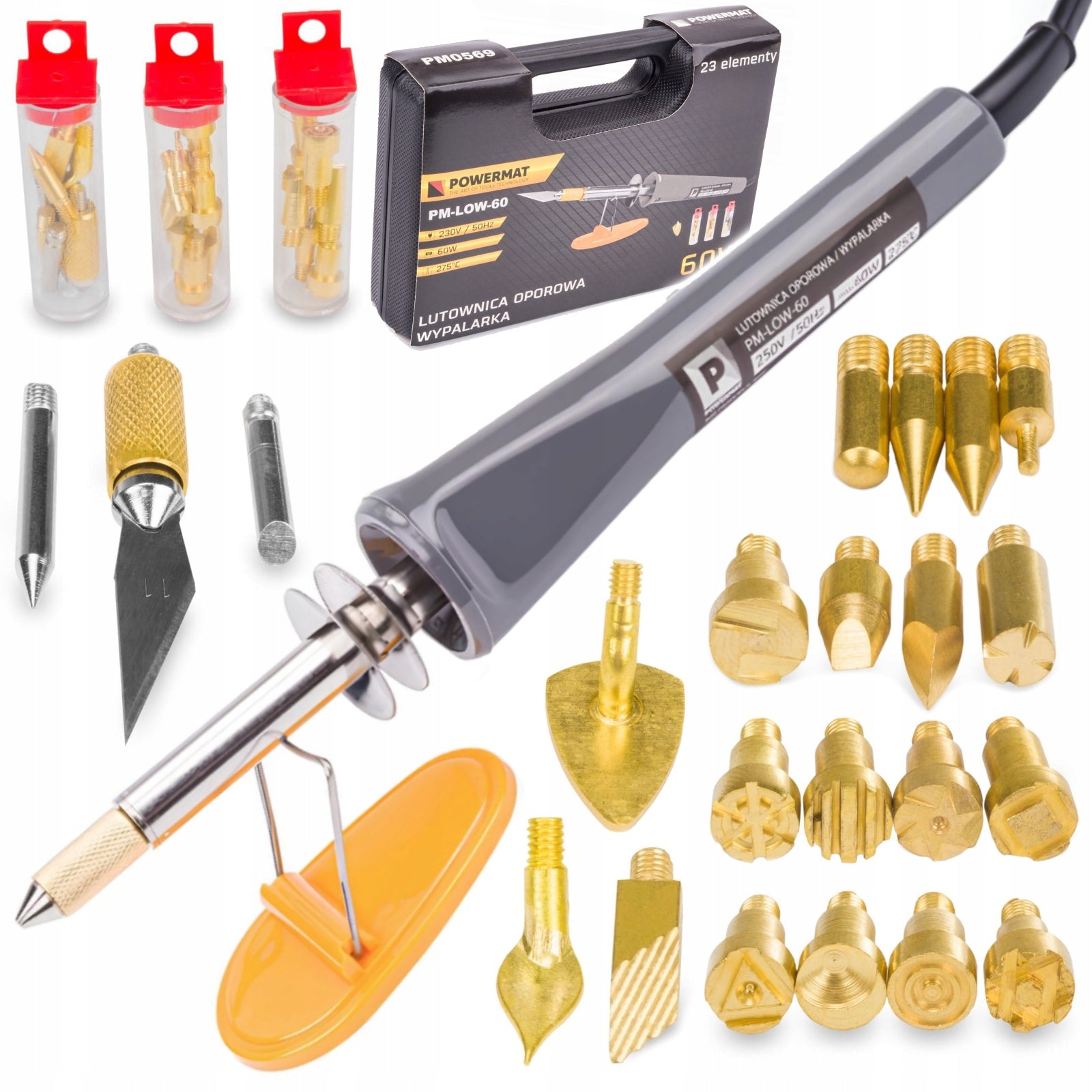 SOLDERING IRON 60W WOOD BURNER PYROGRAPH 23EL
