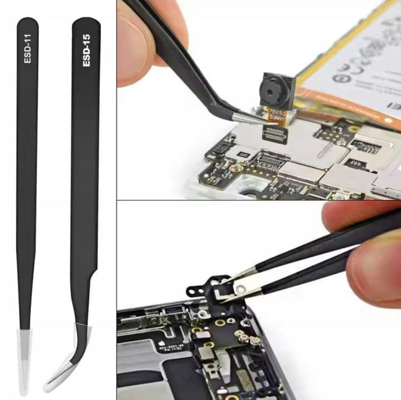 SOLDERING IRON ELECTRIC TOOL SET MULTIMETER TIN SCREWDRIVERS 60W +ETUI Packaging status original