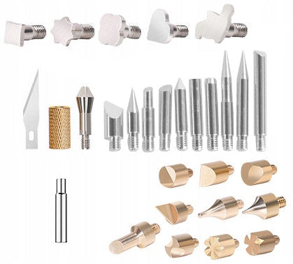 SOLDERING IRON PYROGRAPH HOTAIR WEP 60W WOOD BURNER dcs3kit6 49 elements Batteries included no