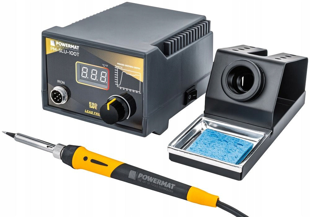 SOLDERING STATION PRECISION SOLDERING IRON TIP TEMPERATURE ADJUSTMENT 480°C STAND Manufacturer code PM1393