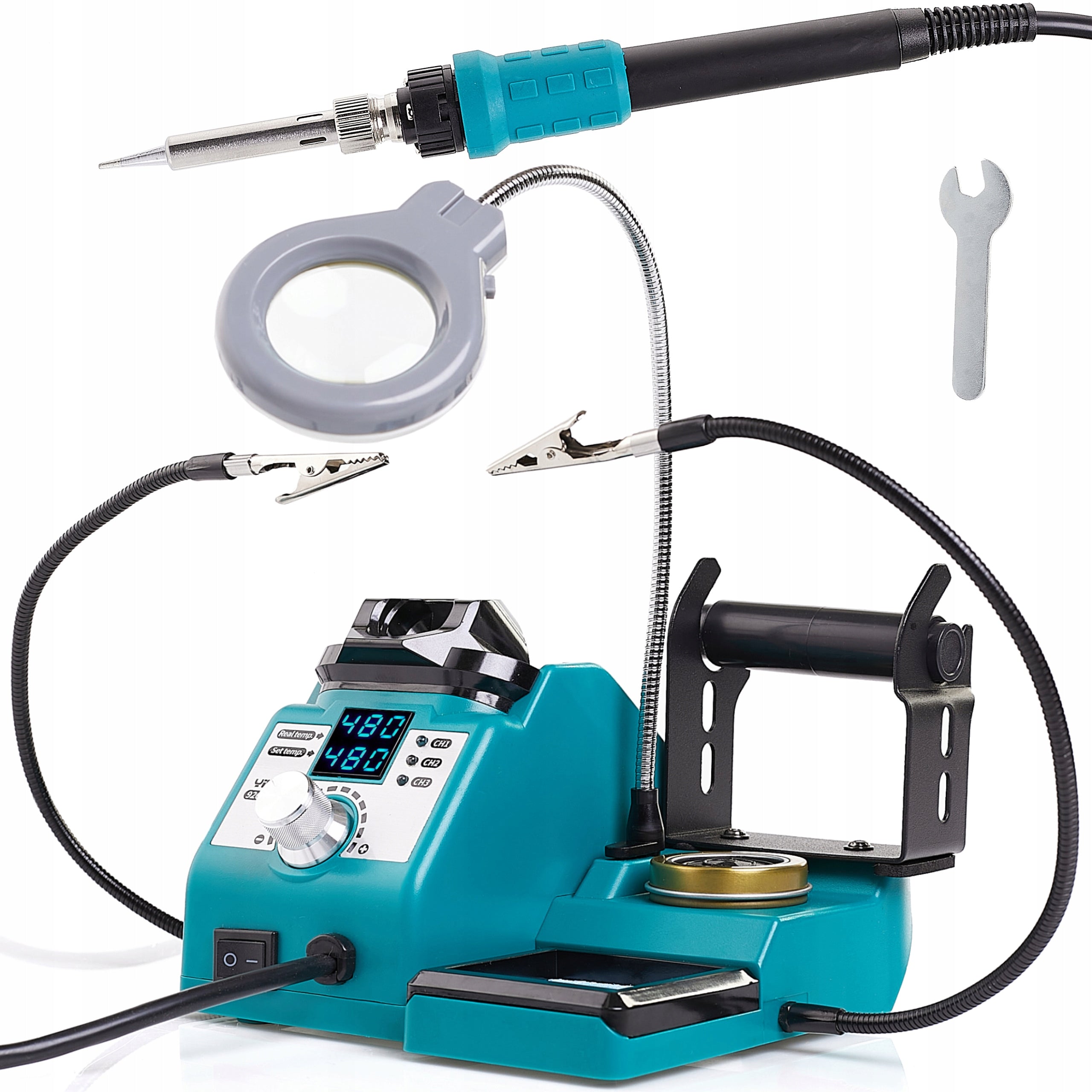 SOLDERING STATION TIP TECHREBAL YIHUA 926 LED IV 130W MAGNIFIER LAMP 900M