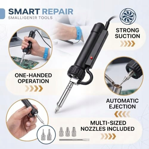 SOLDERING SUCTION CUP AUTOMATIC TIN REMOVAL STEEL AB FOR ELECTRONICS Manufacturer code SWC5908151084915