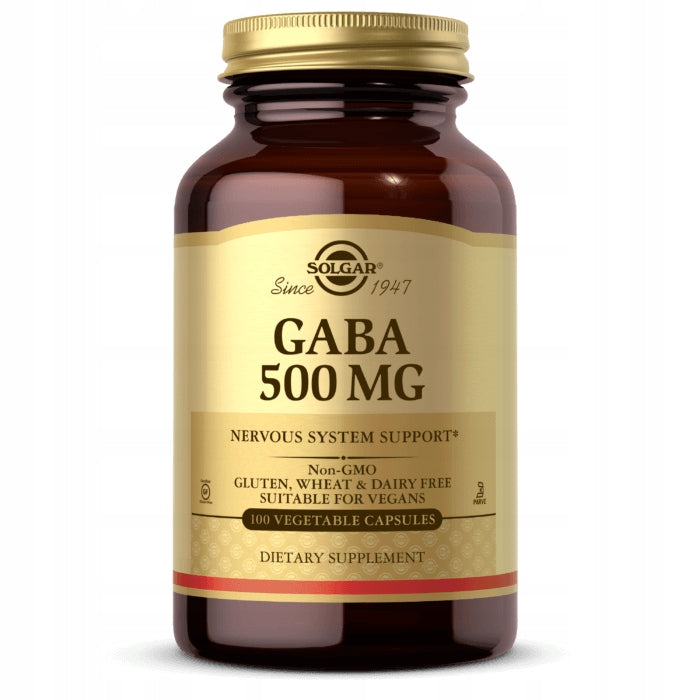 SOLGAR GABA 500 mg (100 caps)