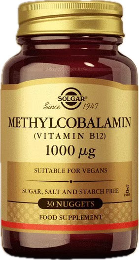SOLGAR METHYLCOBALAMIN 1000mcg 30k VITAMIN B121