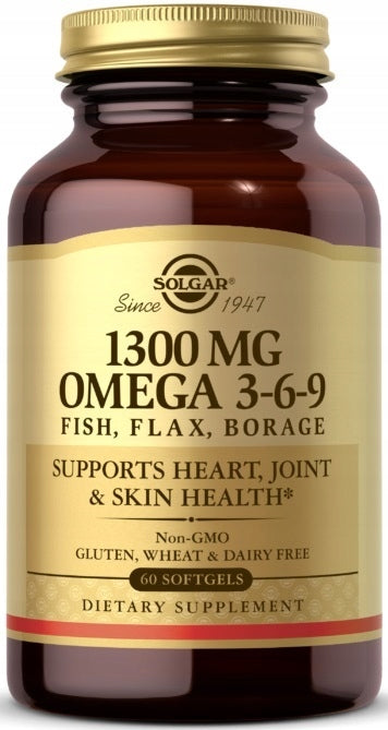 SOLGAR OMEGA 3-6-9 60k DHA EPA FATTY ACIDS
