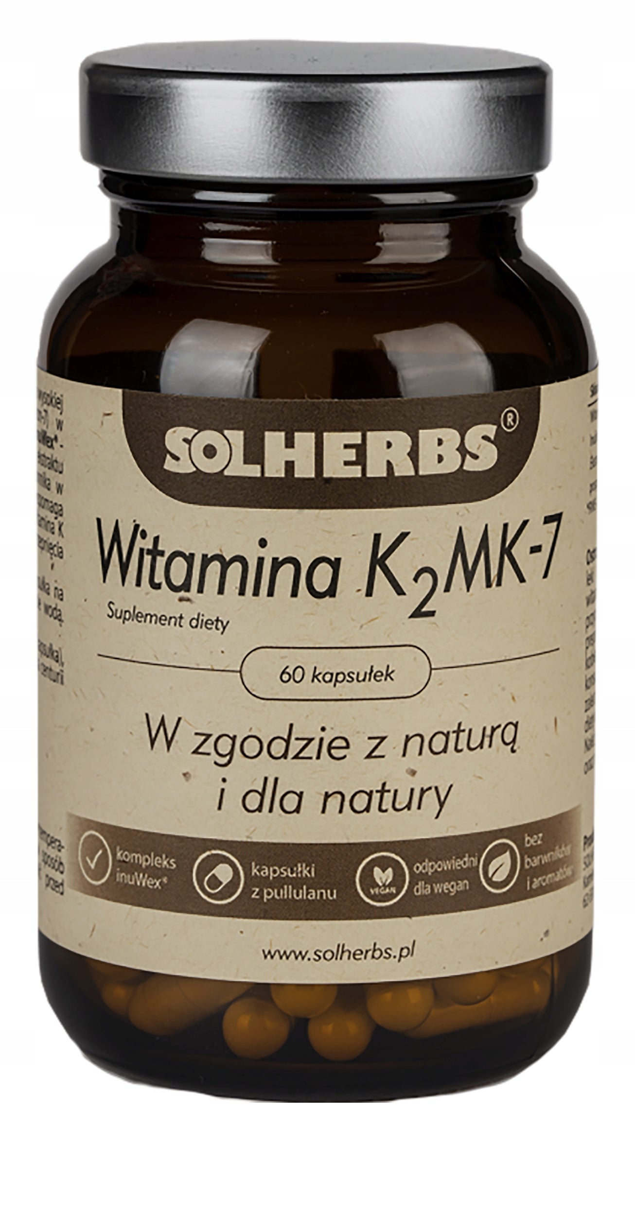 SOLHERBS Vitamin K2 MK-7 60 capsules