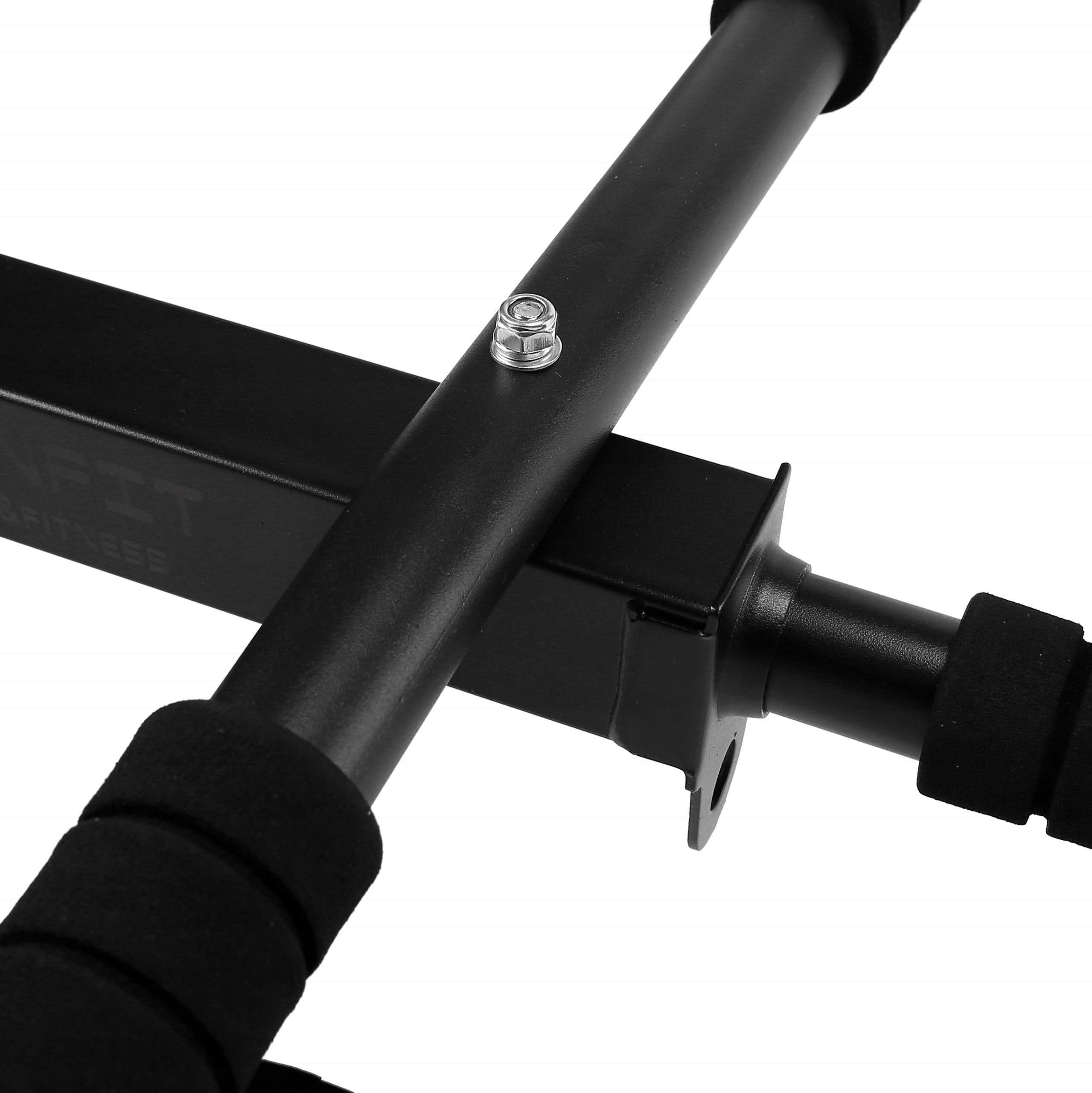 SOLID BAR FOR PULLING UP EXERCISES WALL FUNFIT Installation method wall