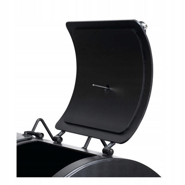 SOLID CHARCOAL GRILL EL FUEGO MINNESOTA 2 CHAMBERS 153KG THICK GRATE AT HAND Grate length 143 cm