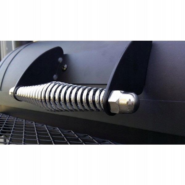 SOLID CHARCOAL GRILL EL FUEGO MINNESOTA 2 CHAMBERS 153KG THICK GRATE AT HAND Grill depth 88 cm