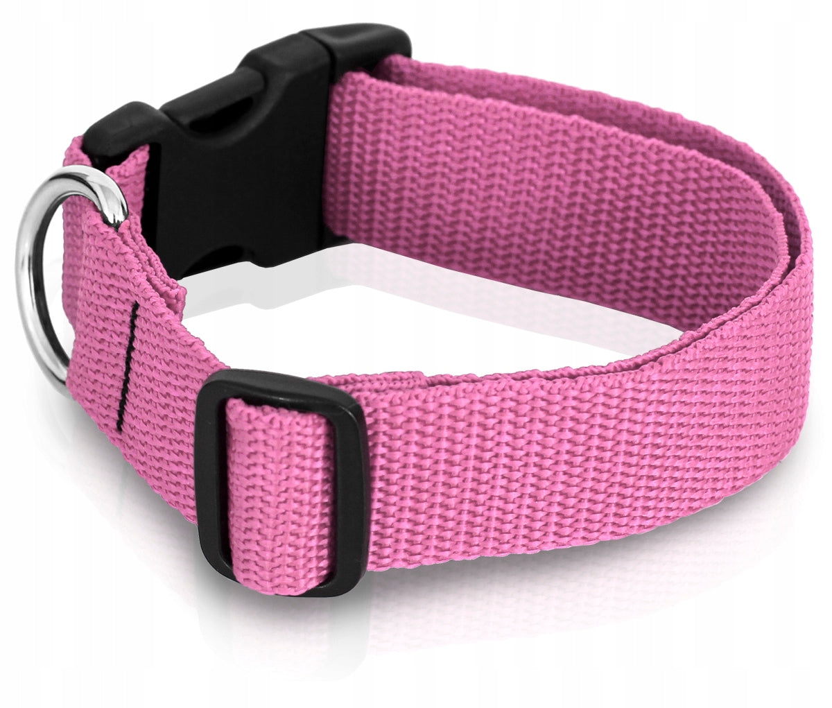 SOLID DOG COLLAR, ADJUSTABLE, 35-55cm L Brand Reverse