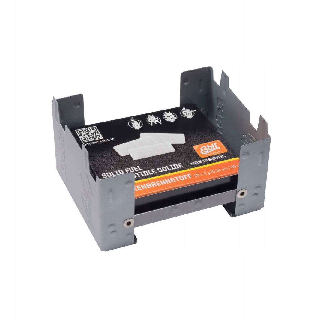 SOLID FUEL COOKER ESBIT POCKET STOVE SMALL 20 X 4 G