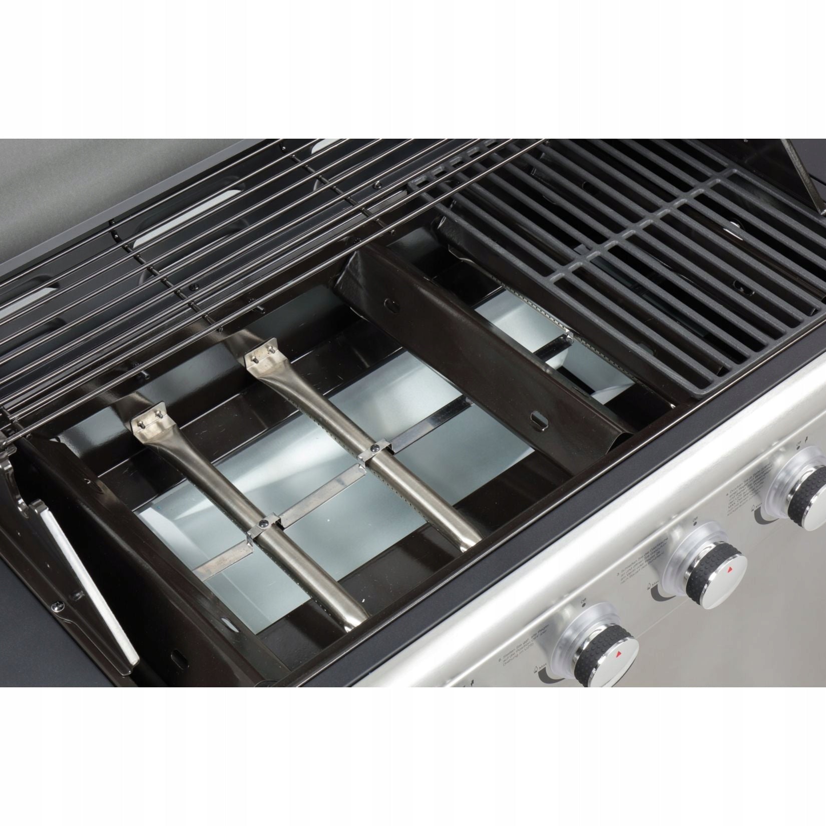 SOLID GAS GRILL EL FUEGO DELUXE 7 BURNERS ! DOUBLE COVER+REDUCER! Number of burners 7