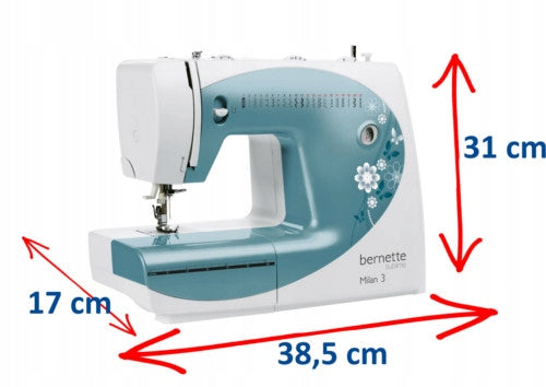 SOLID Sewing Machine MILAN-3 + 6/13 Feet in PROMOTION | BERNINA AG Hook swing