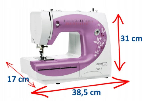 SOLID Sewing Machine MILAN-5 + 6/13 Feet in PROMOTION | BERNINA AG Material metal