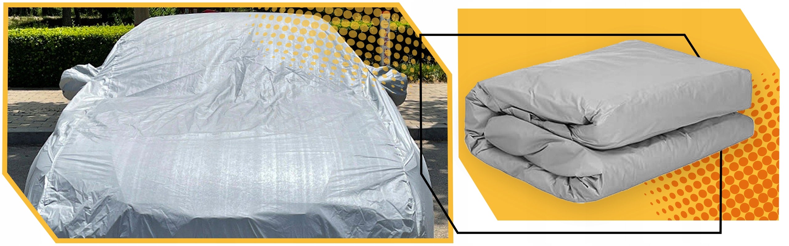 SOLID TARPAULIN COVER FOR CAR AUTO WATERPROOF LARGE FOR WINTER EAN (GTIN) 5906700044830