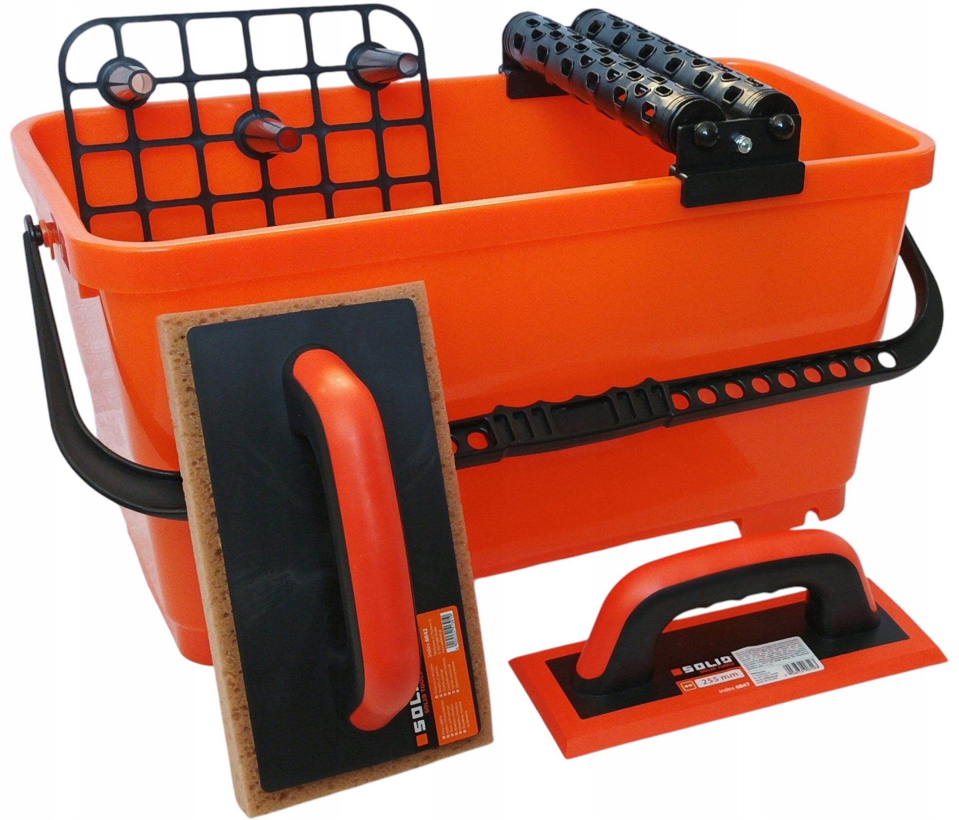 SOLID TILE BUCKET FOR GROUTING SET EAN (GTIN) 5906554512400